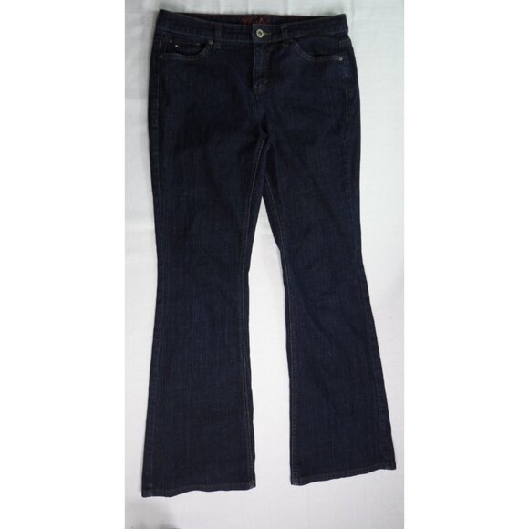 Tommy Hilfiger Hope Women’s Jeans Size 10L Dark Wash Bootcut High Rise Denim - Picture 1 of 8